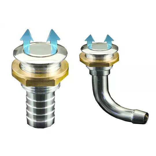 90° Tank’s Vent Fitting For Hose Ø 19 mm