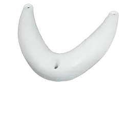 Allpa Bow Fender, 80x700mm, White