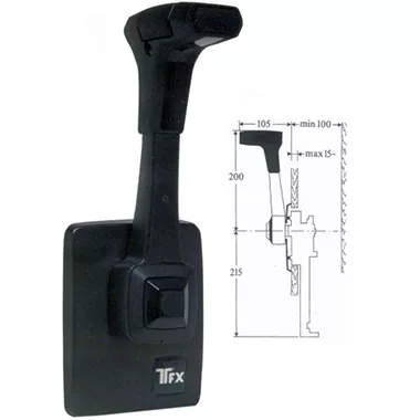 Allpa Dual Action Side Mount Control B80, Standard