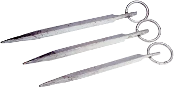 Allpa Galvanized Steel Mooring Pins with Ring
