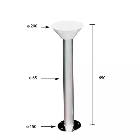 ArcMarine Table Pedestal Ø 65x650 mm