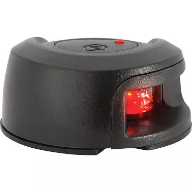 Attwood LightArmor - Navigation Light - Horizontal - Black - Red