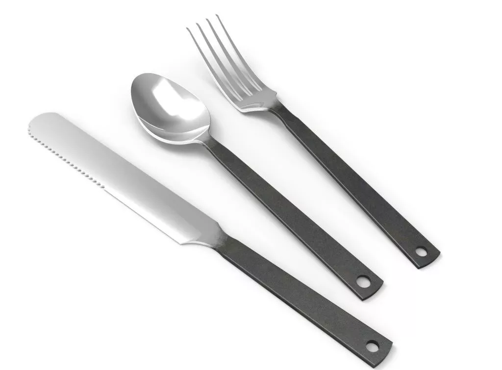Barebones 6-Piece Stainless Steel Cutlery Set