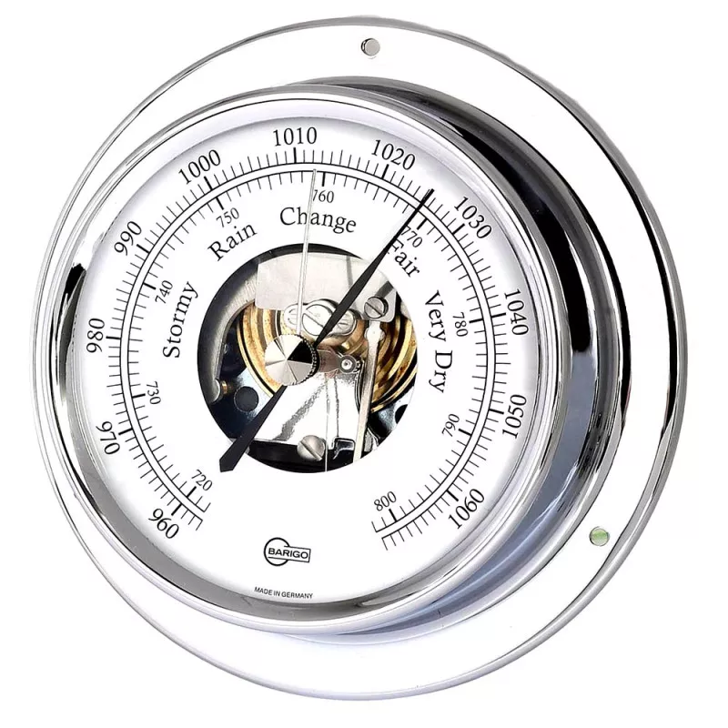 Barigo 183CR Tempo 85 - Chrome Barometer