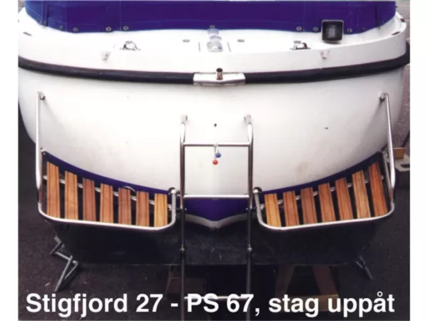 BATSYSTEM Sailboat Double Swim Platform