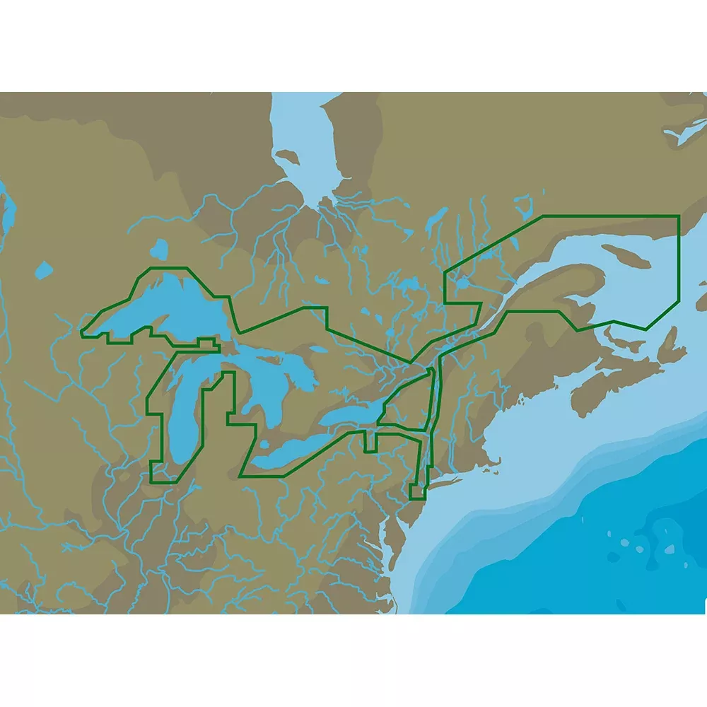 C-MAP 4D NA-D061 Great LakesSt Lawrence Seaway -microSD/SD