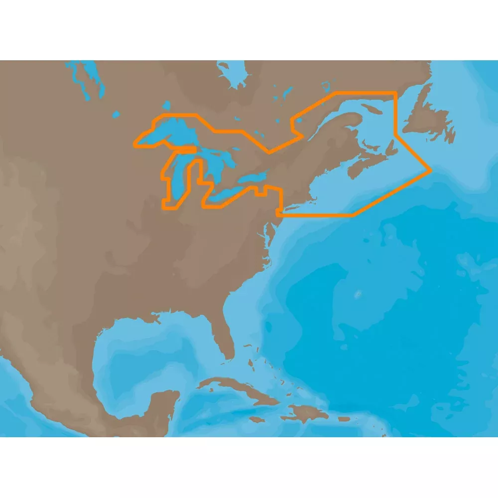 C-MAP MAX NA-M026 - Great Lakes & The Maritimes - SD Card