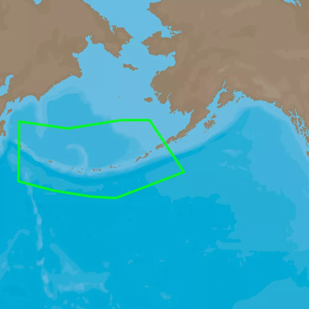 C-MAP4D NA-D962 Unimak Pass to Attu Island