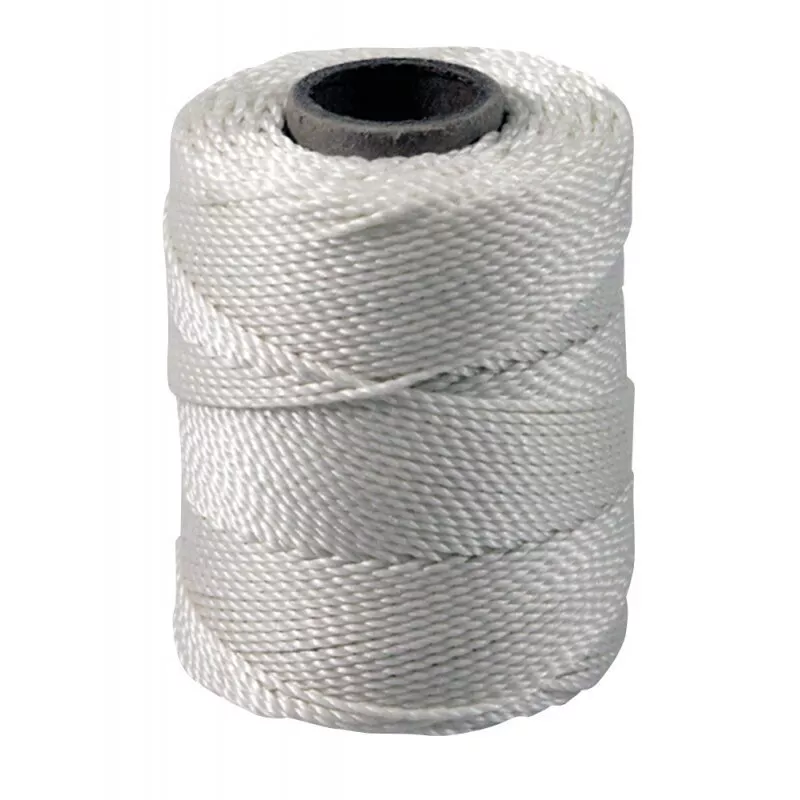 Cavalieri White Polyester Paraffin Treated Sewing Thread 0.5mm 100m