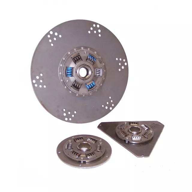 Damper Plate With Spring Damping - Diameter 270mm, Triangle Shape 10T
