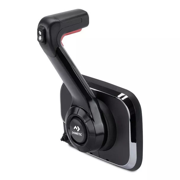 Dometic CHX8551P Xtreme Side Mount Control with Engine Cut Off Switch and Trim Black