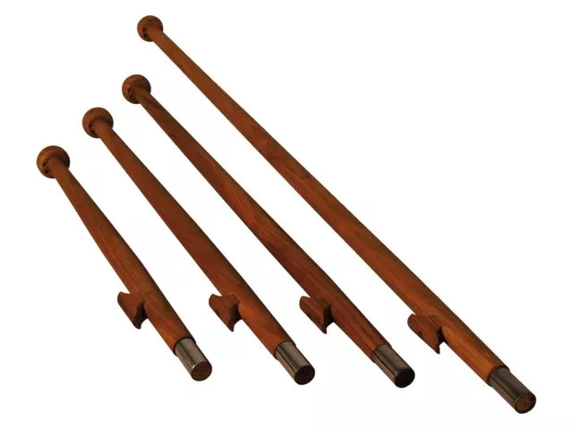 Eude Flagpole Teak 75cm