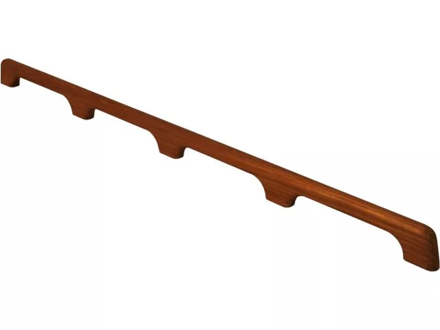 Eude Handrail 4-Loop Teak