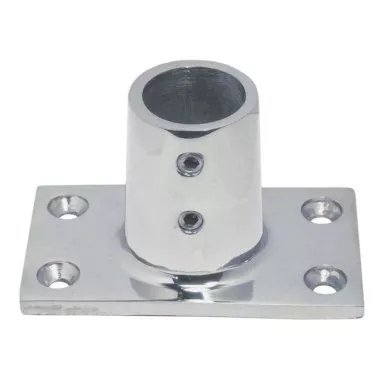 Euromarine Rectangular Pulpit Plate A4 90° Ø25mm
