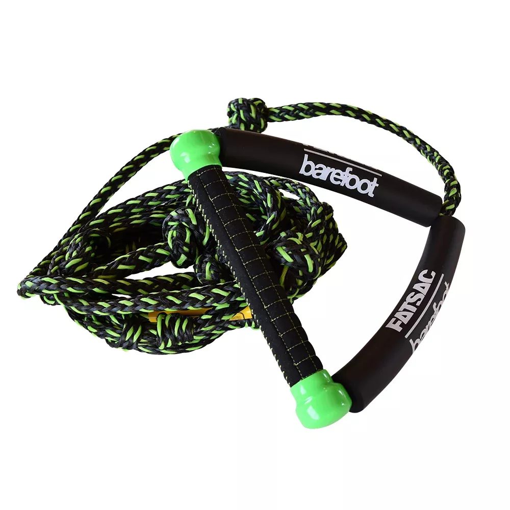 FATSAC 25 Wake Surf RopeHandle Combo - GreenBlack [M1035-C]