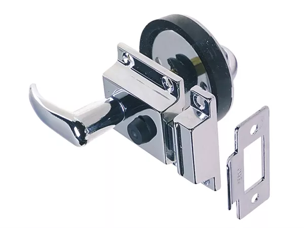 Flush Cup Rim Latch Set PERKO 19-28 mm Regular Bevel with Box Strike
