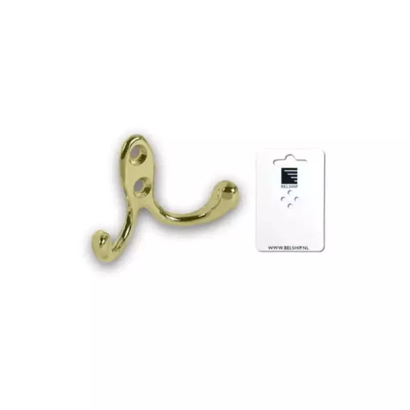 Foresti & Suardi 199.L - Coat Hook Brass Blister