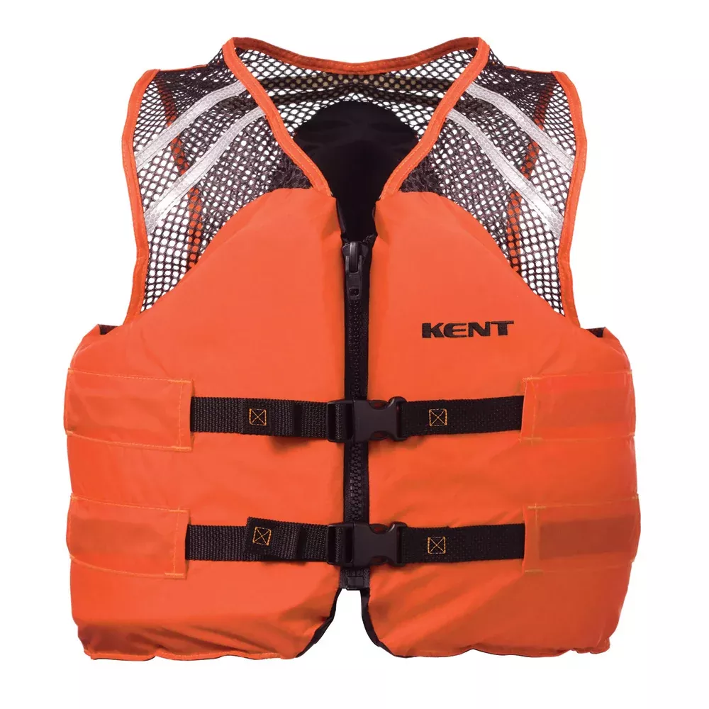 Kent Mesh Classic Commercial Vest - Small - Orange