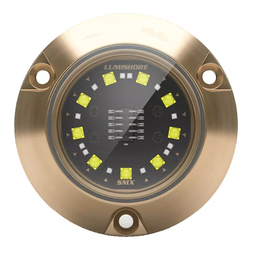 Lumishore ECLIPSE SMX24 Single Light Surface Mount Underwater Light - Blue