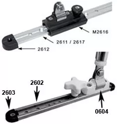 Makefast 2603 - End Stop For SS Bimini Rail