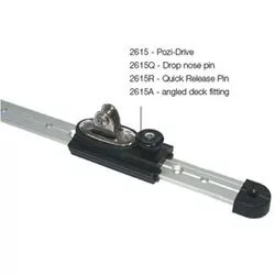 Makefast 2615 - Stainless Slide Unit for 25mm Barton Track