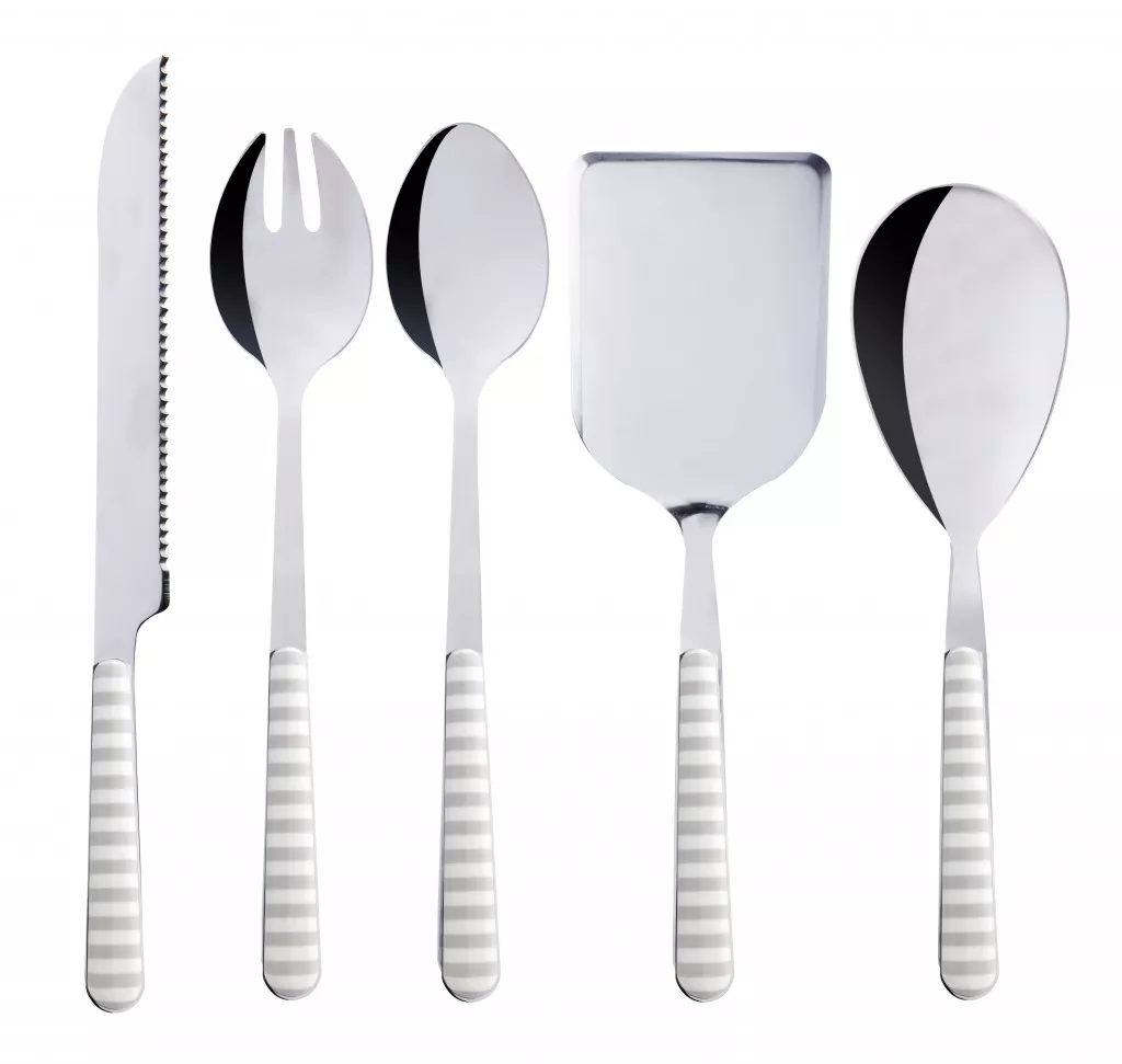 Marine Business Bone Kitchen Cutlery Set 5 pcs.