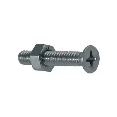 Marpac Phillips Pan Machine Screws With Nut - 10-24 x 1 - 5 Pieces