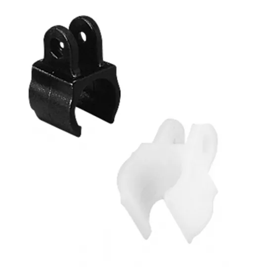 Nuova Rade Nylon Fork Clip Ø 25 mm White