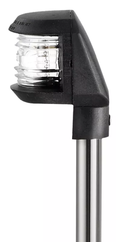 Osculati 11.148.10 - Retractable 225° Bow Light with Flush Deck Base Black 100 cm