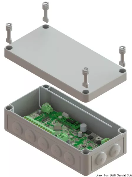 Osculati 48.749.10 - Synchronization Unit for Two Table Pedestals