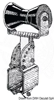 Osculati Boat Trailer Keel Central Roller Support – Adjustable Bracket for Square Tube
