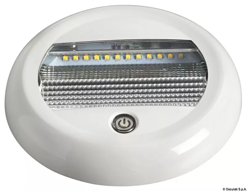 Osculati IP67 Touch-Control LED Cockpit Ceiling Light Ø130 mm - 13.199.05