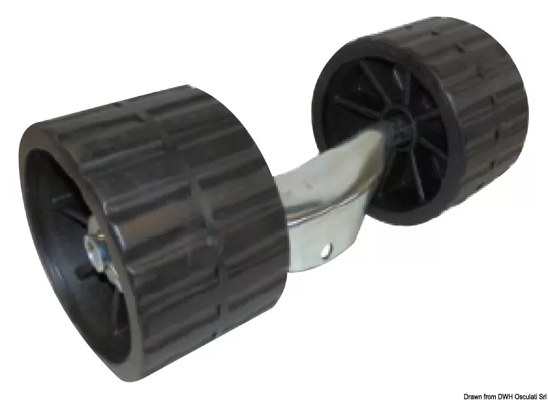 Osculati Side Boat Trailer Rollers with Bracket 120x75 mm