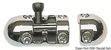 Osculati Sliding Bolt Locks 85x31 mm