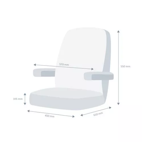 Pörtner Helm Seat Varius Low Vanilla