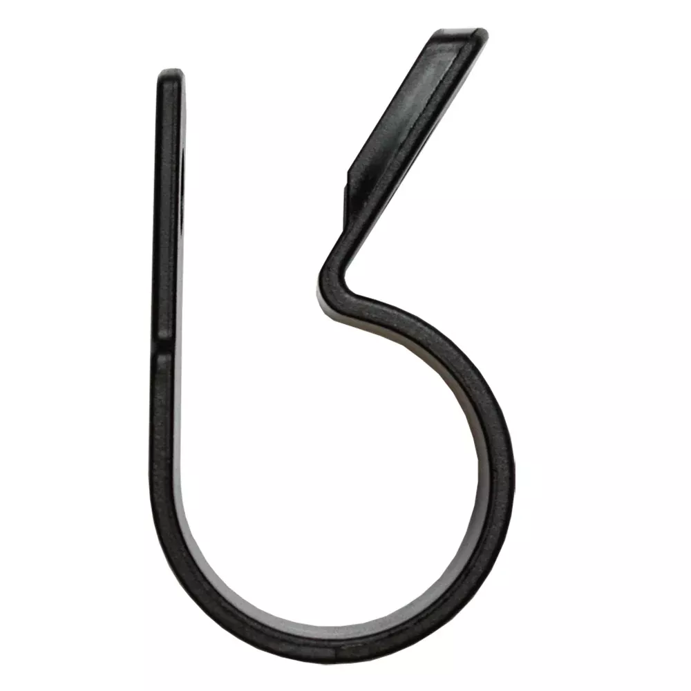 Pacer UV Resistant Nylon C-Clamps – 3/4″ – Black – 25 Pack