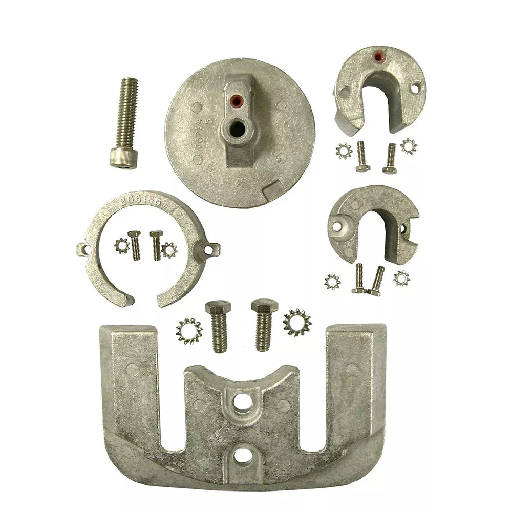 Performance Metals Mercruiser Bravo 1 Complete Anode Kit - Aluminum