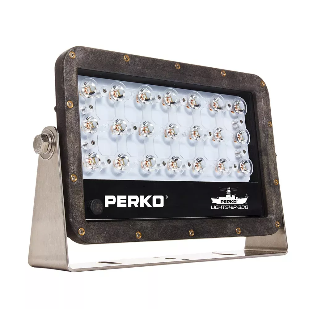 Perko Lightship 100 LED High Performance Spotlight – 12/24V – Black