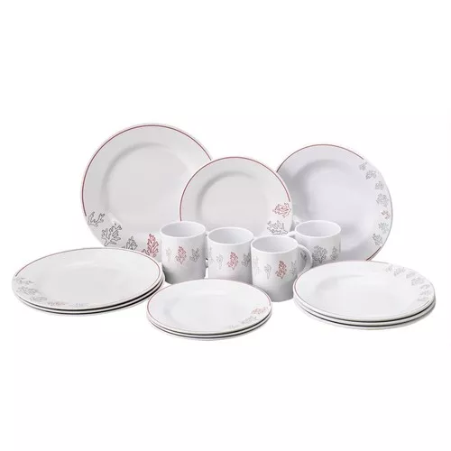 Plastimo Coral Reef Crockery Set for 4 Persons (16 pcs.) - 5241016