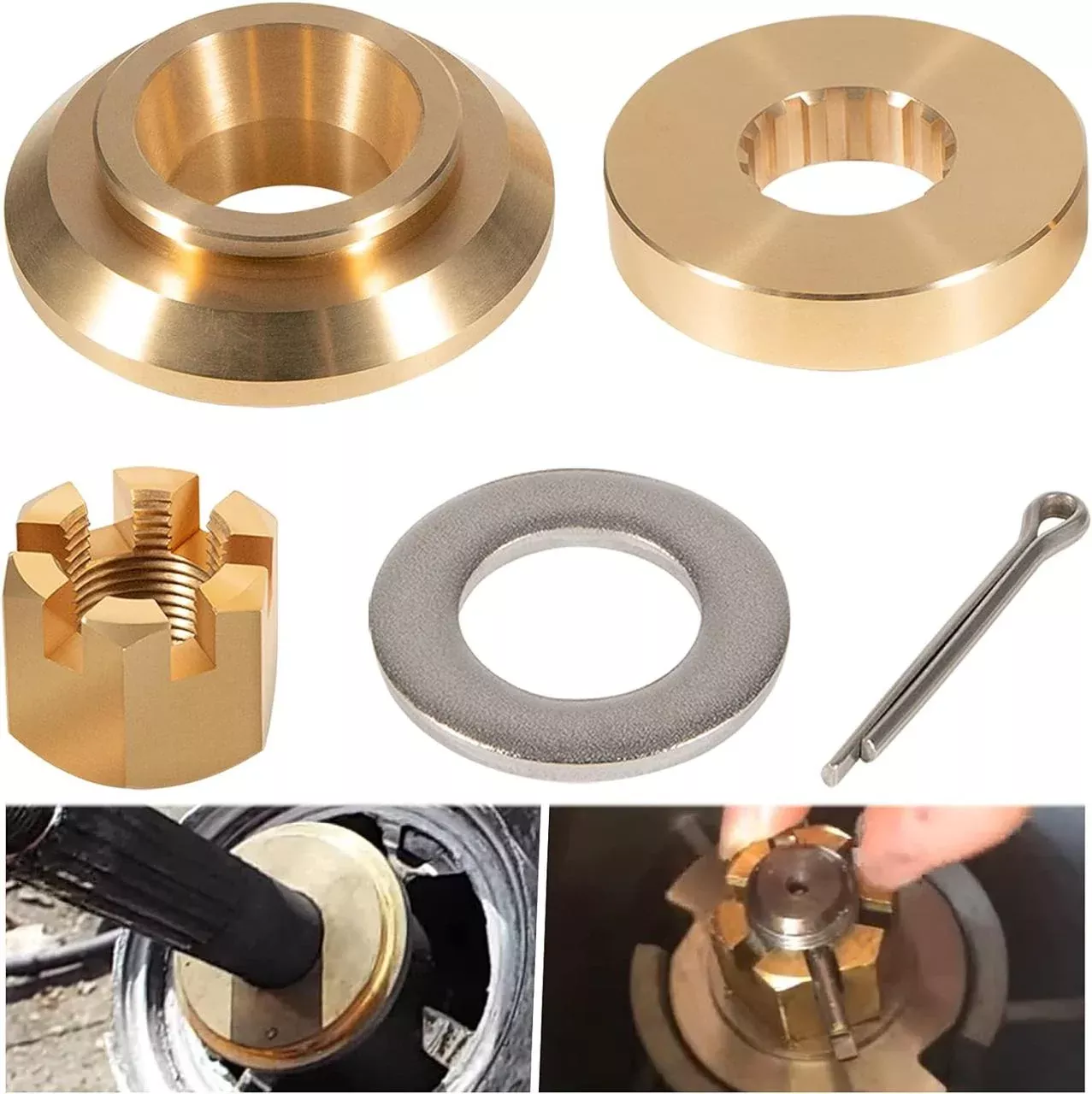 Propeller Installation Hardware Tools Kit Fits for Yamaha Outboard 150-300 HP