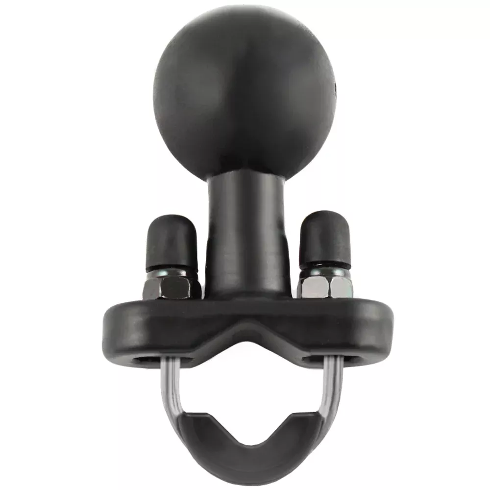 RAM Mount Rail Base w/Stainless U-Bolt & 1.5" Ball
