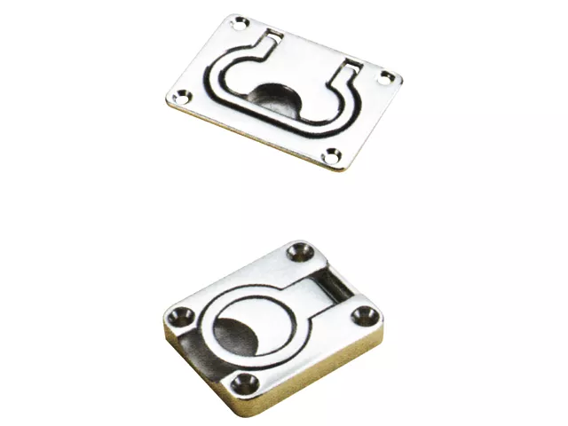 Rectangular Deck Hatch Handle 316 Stainless Steel
