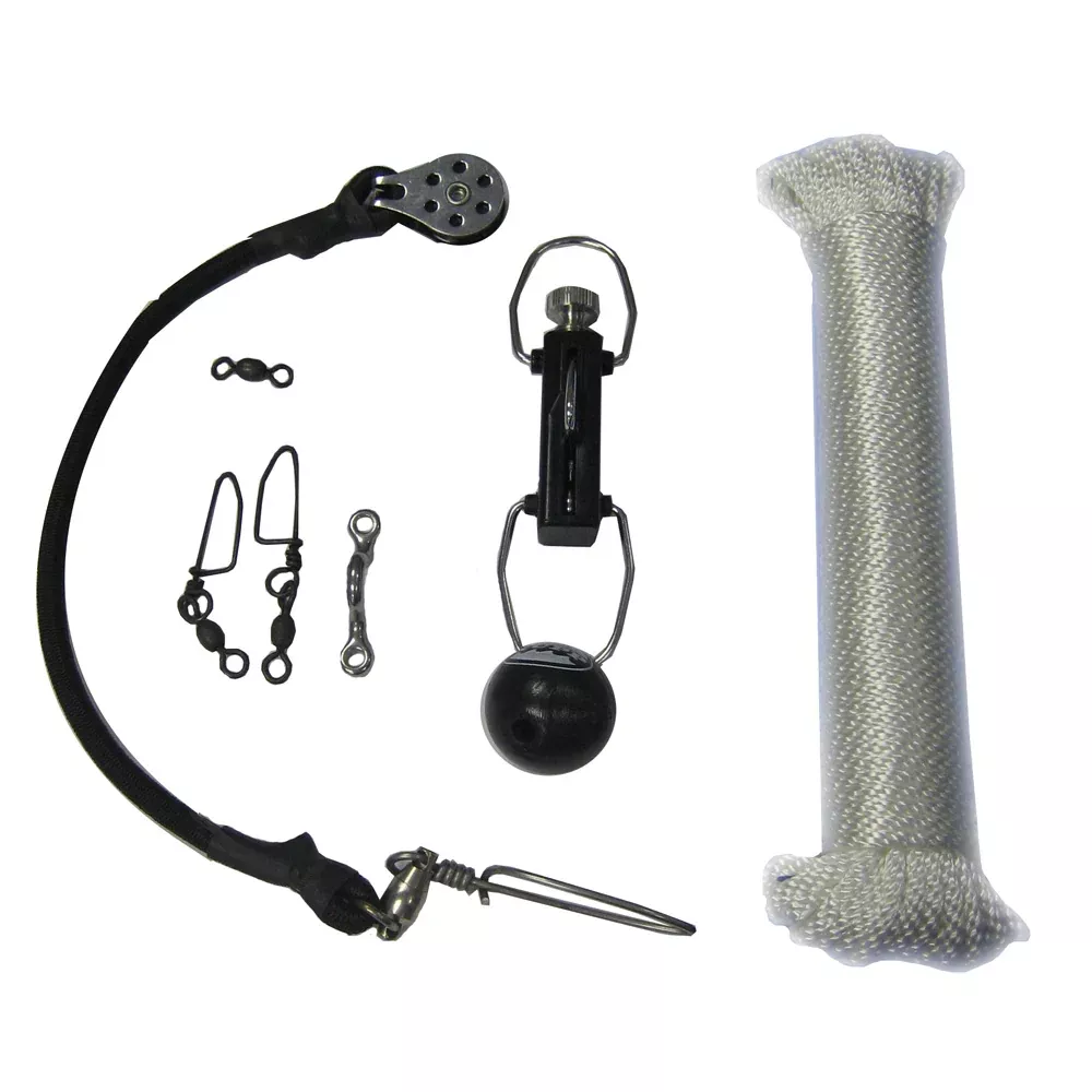 Rupp Center Rigging Kit w/Klickers - White Nylon 50' [CA-0113]