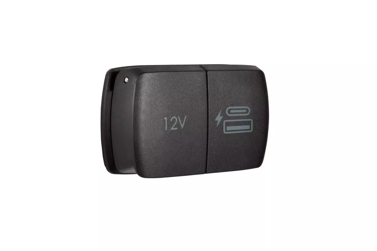 Scanstrut SC-MULTI-F2 Flip Pro Duo USB-A and USB-C Connection and 12V Junction Box