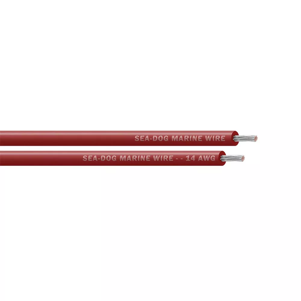 Sea-Dog 14 AWG Red Primary Wire - 25'
