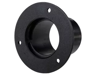 Shields Plastic Flange Black; UV-Stabilized