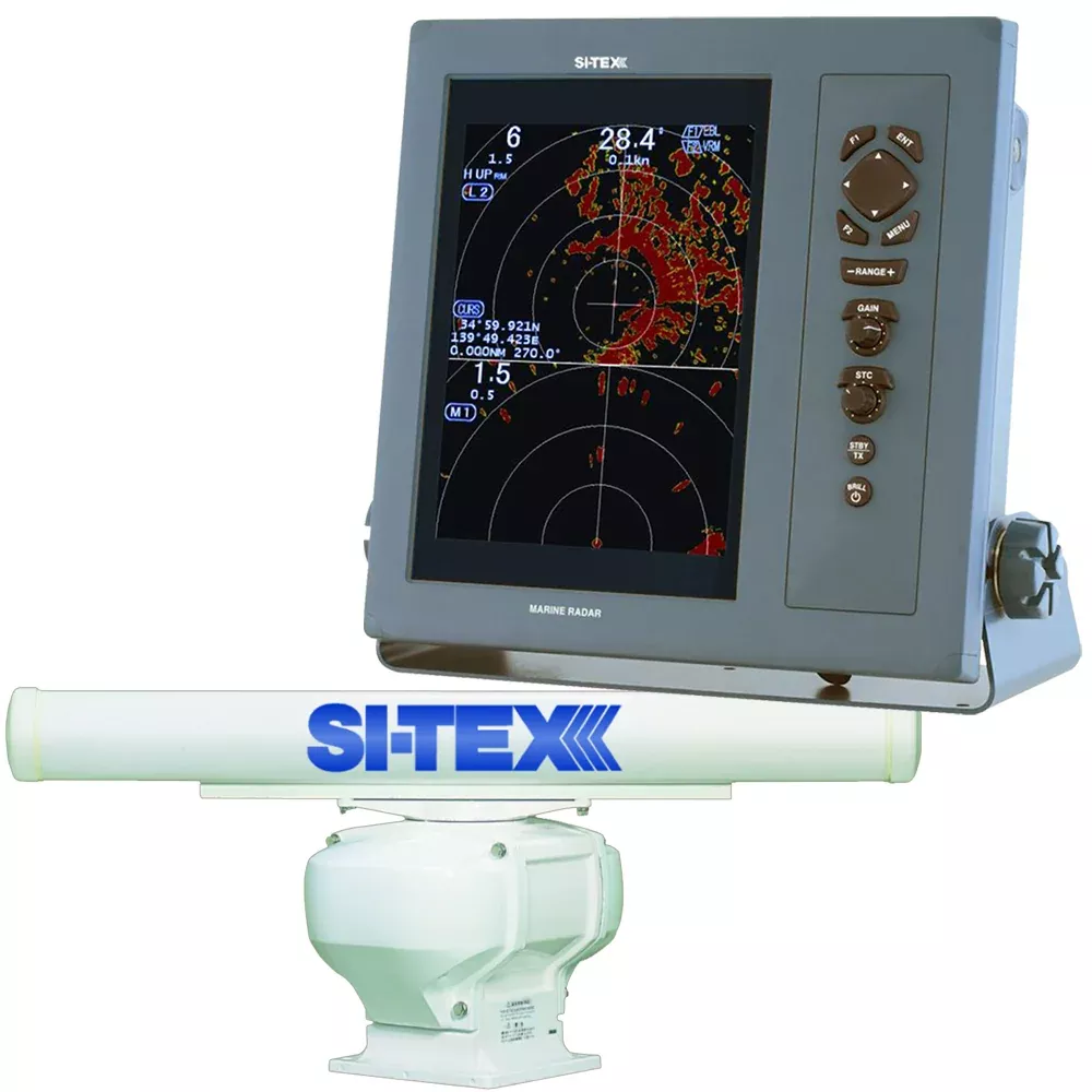 SI-TEX Professional Dual Range Radar w/6kW 6' Open Array - 10.4" Color TFT LCD Display [T-2060A-6]