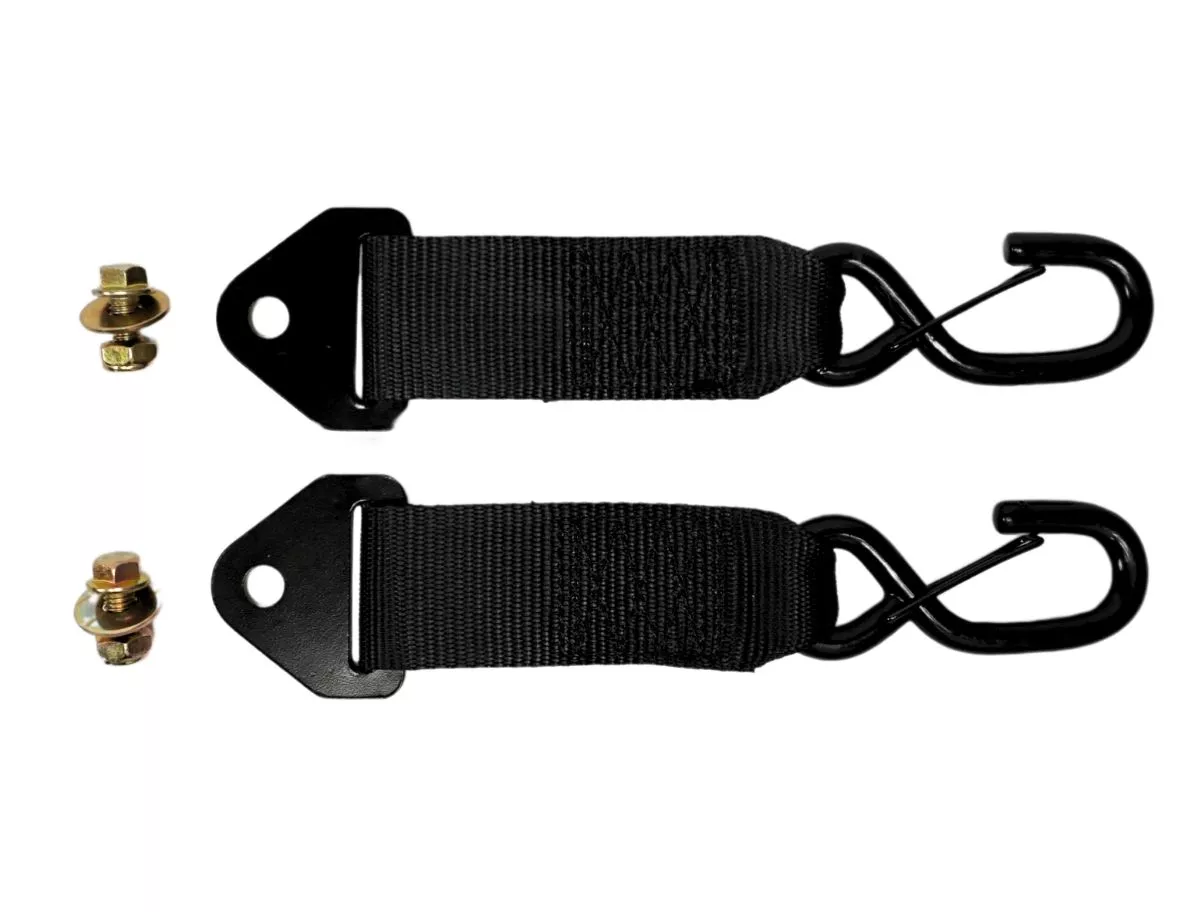 Speedstrap S-Hook Adapters For Automatic Retractable Tie-Down Straps, 2 Pieces