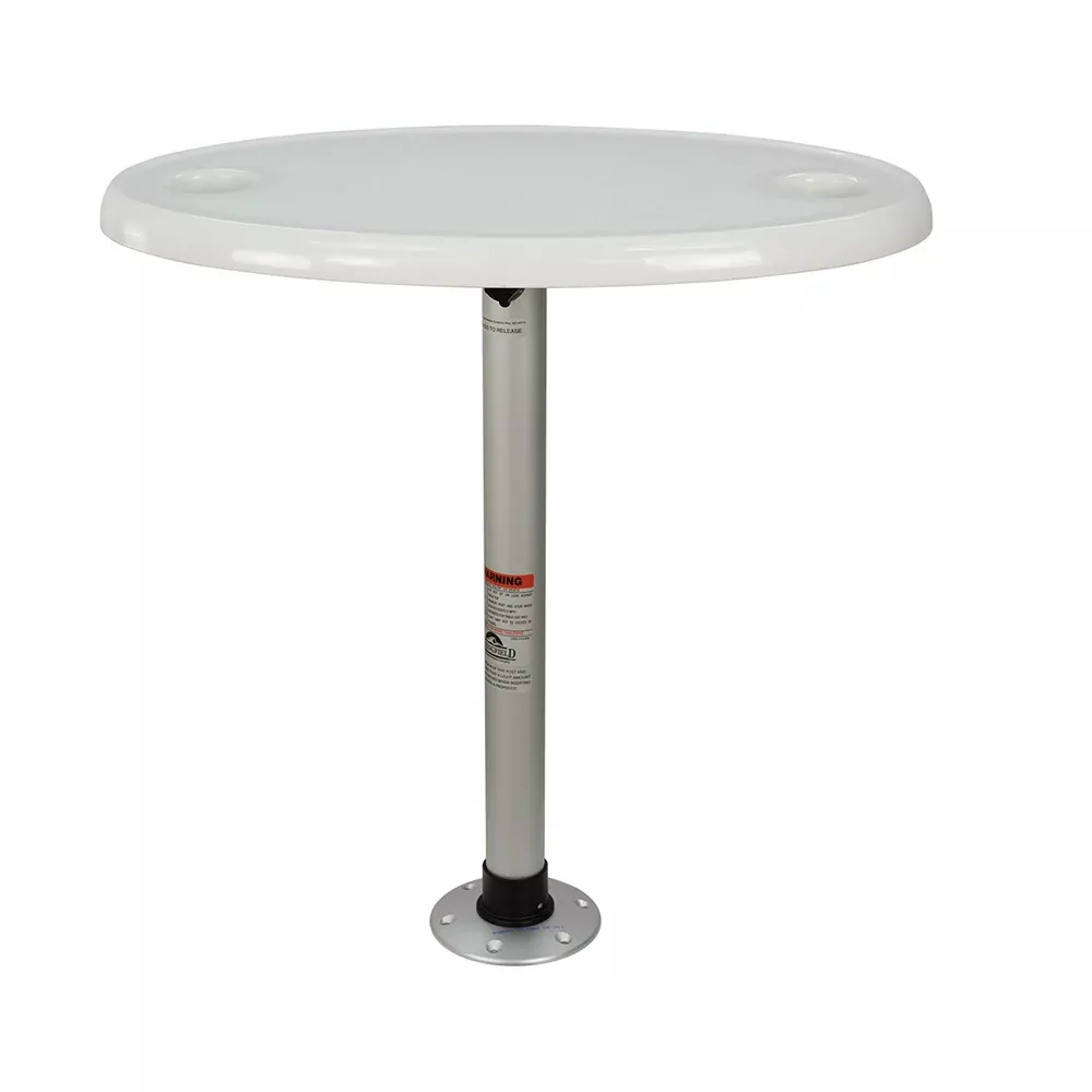 Springfield Thread-Lock Electrified Oval Table Package w/LED LightsUSB Ports