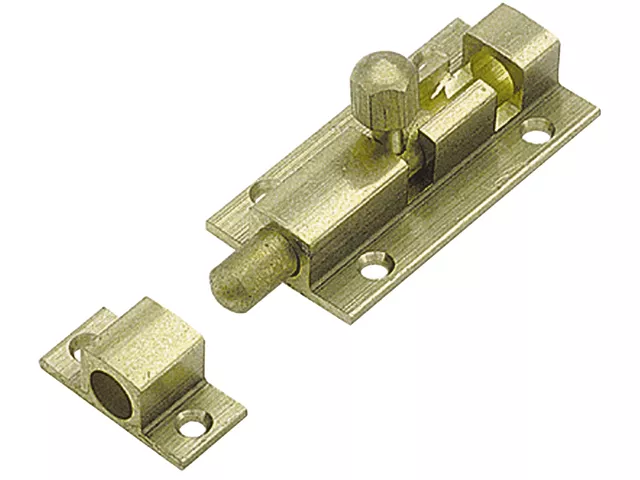 Talamex Brass Sliding Bolt Lock